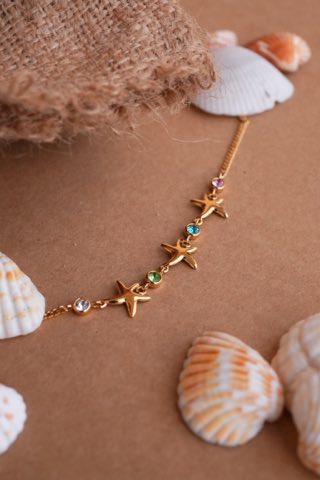 WHISPERING WAVES GOLD  BRACELET image 1