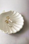 IRREGULAR PEARL EARRING image 0