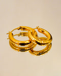 CAMILLE GOLD HOOPS