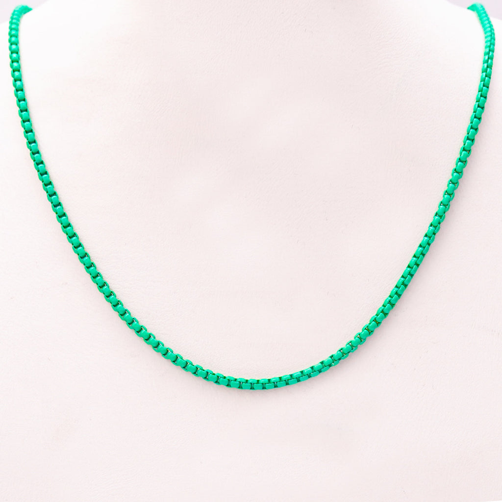 COLOURFUL ROLO CHAIN NECKLACE image 2