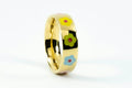GOLD FLOWER RING image 0