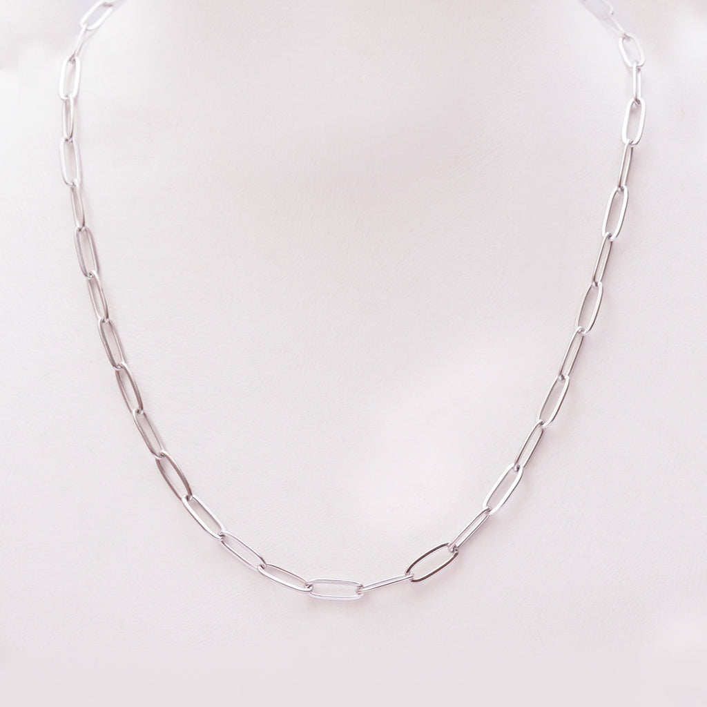 PAPERCLIP CHAIN NECKLACE image 0