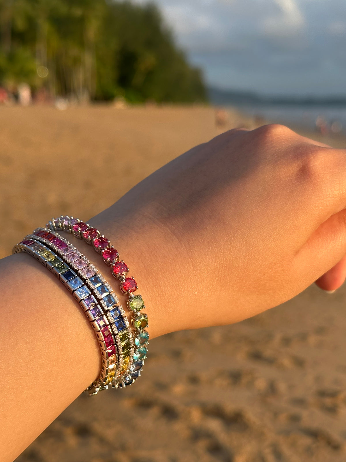 ELLA RAINBOW TENNIS  BRACELET
