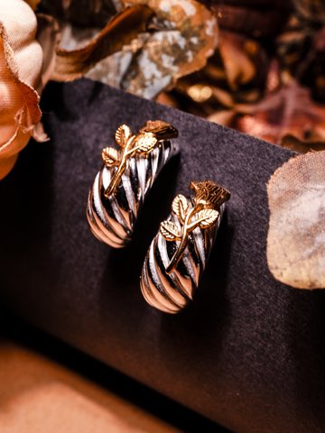 DAWN GOLD/SILVER EARRINGS image 0
