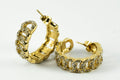 CZ HOOP EARRING image 0