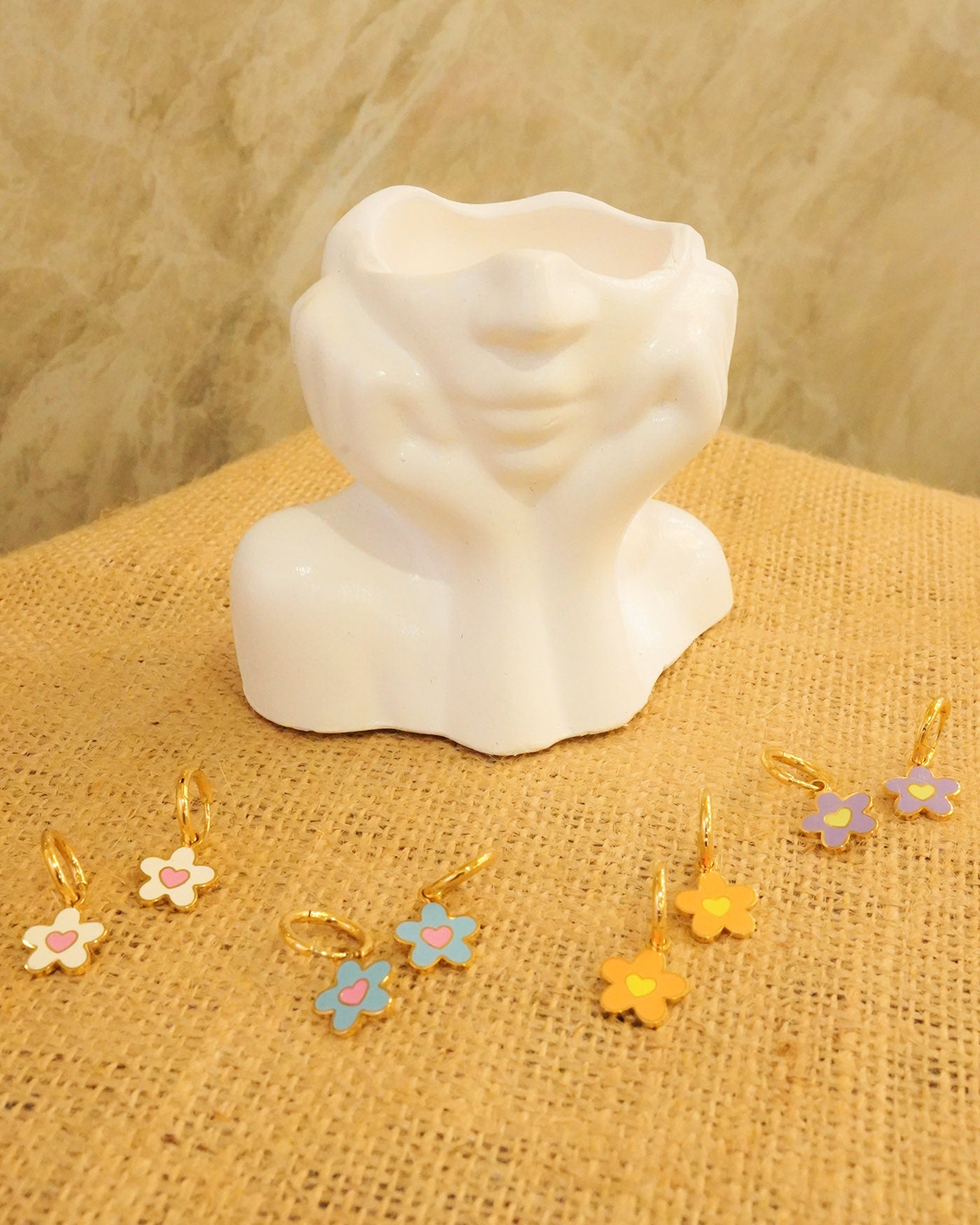 FLOWER BLOSSOM EARRINGS image 0