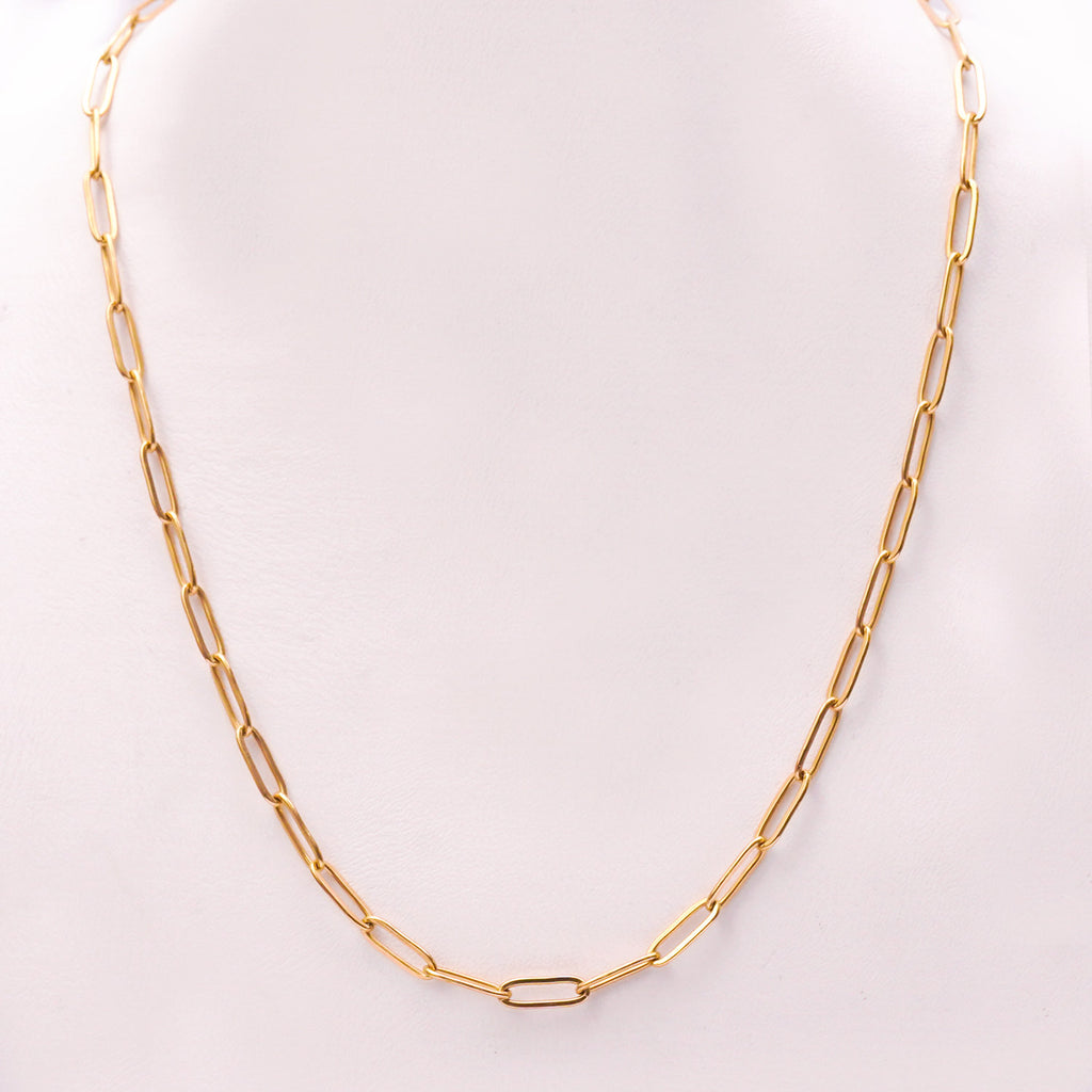 PAPERCLIP CHAIN NECKLACE image 1
