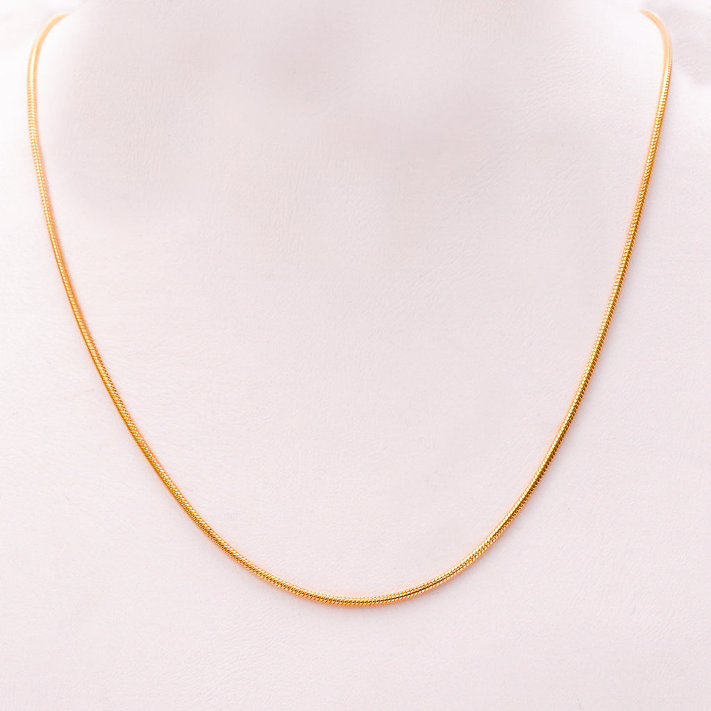 SNAKE CHAIN NECKLACE image 1
