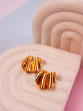 HEARTBEAT GOLD EARRINGS