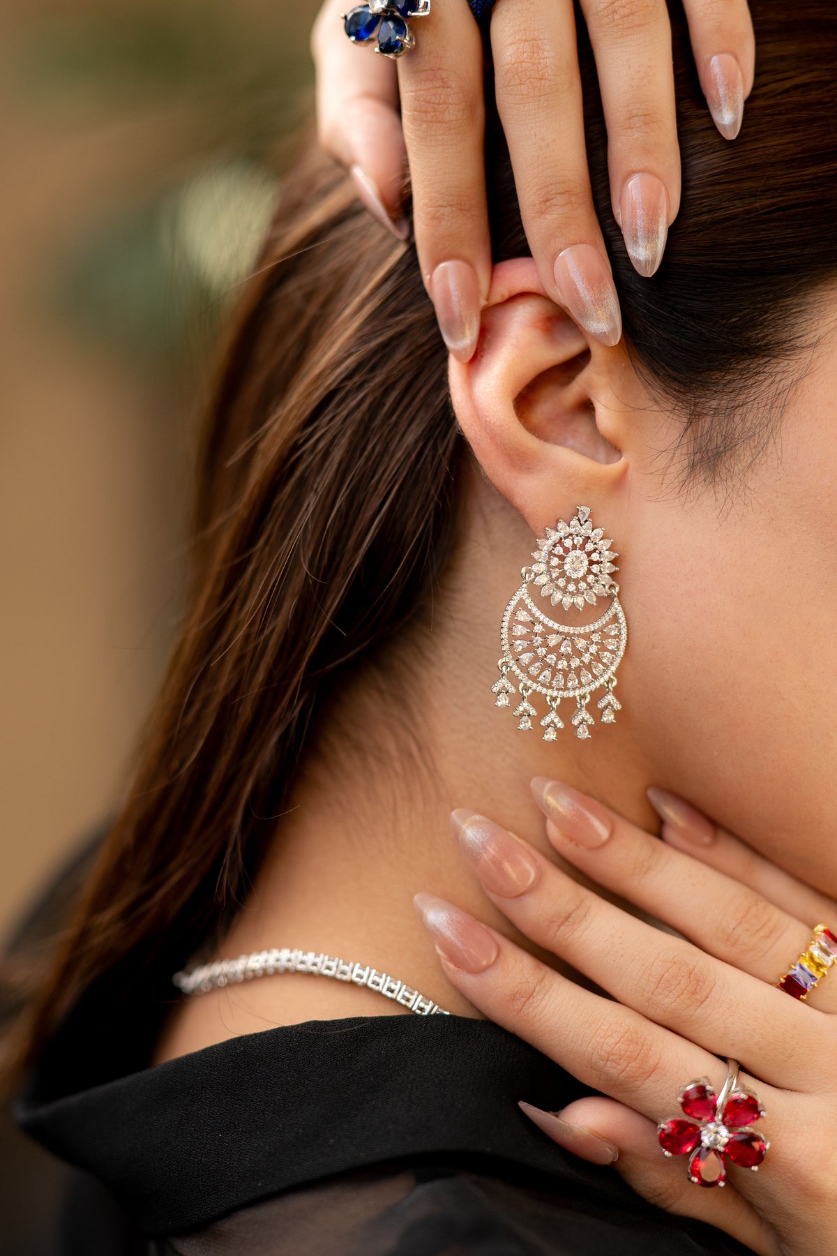 IVY SILVER EARRINGS