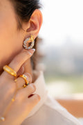 MILA SILVER/GOLD EARRINGS