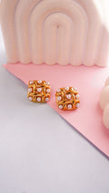 GLOW BERRY GOLD EARRINGS