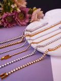 SILVER TENNIS BRACELET
