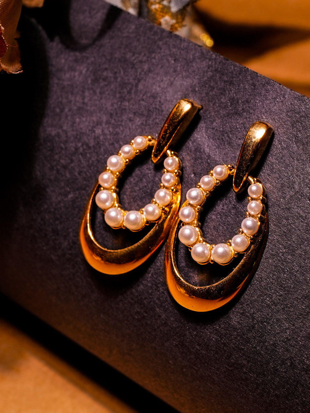 AURA GOLD EARRINGS