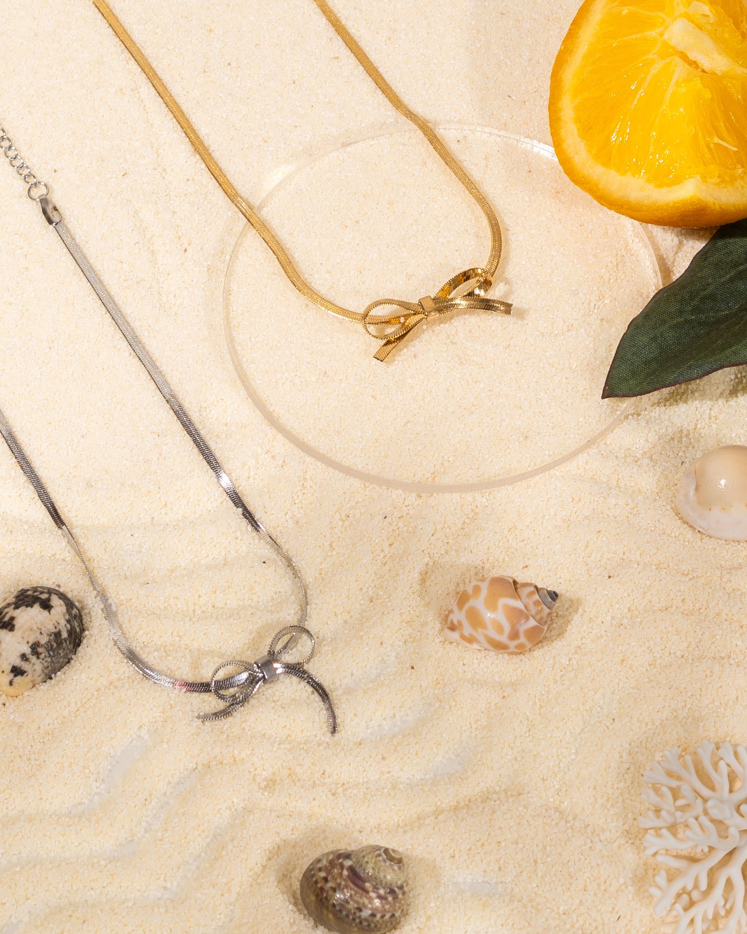 INFINITY BOW NECKLACE image 0