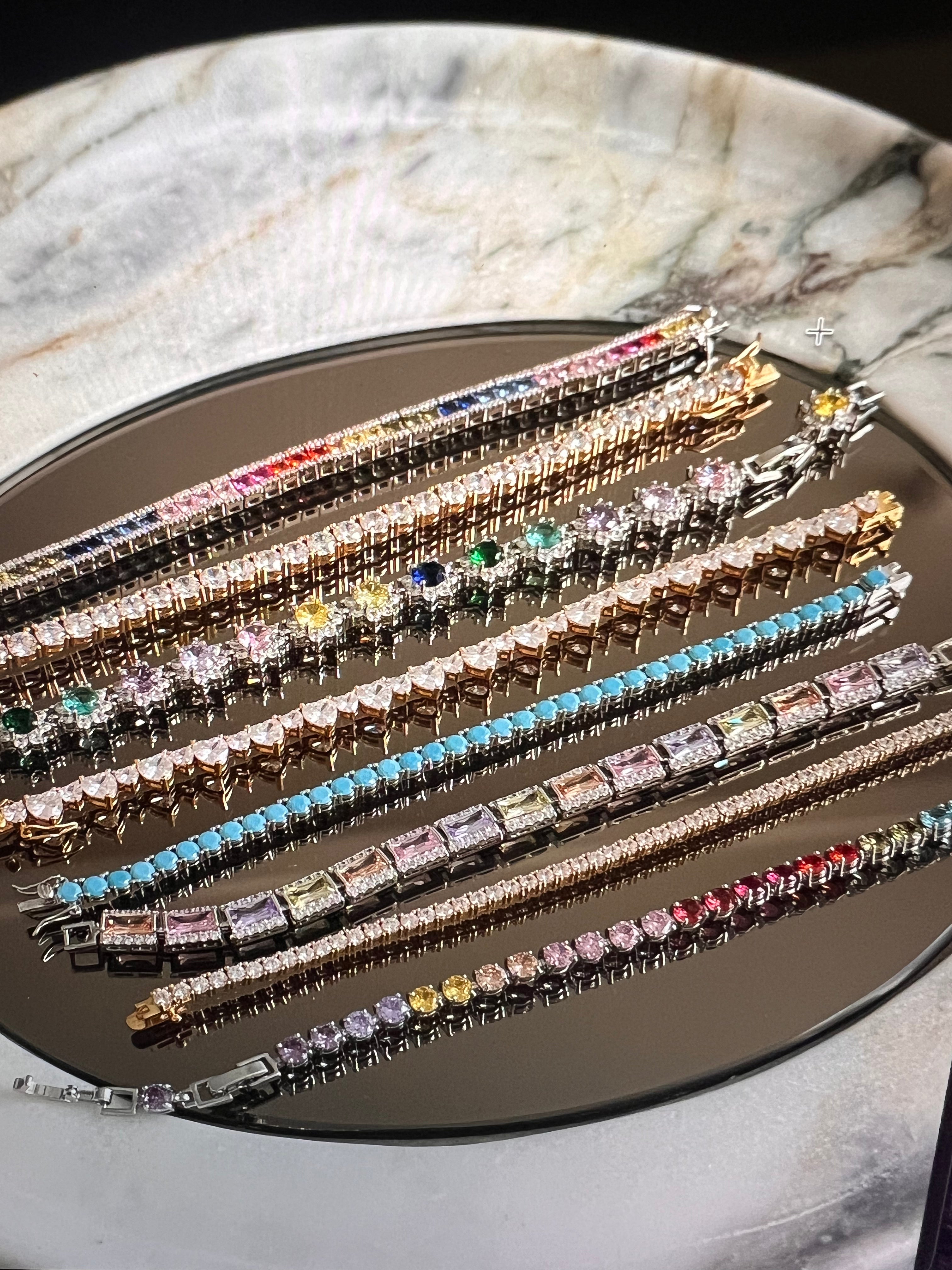 ELLA RAINBOW TENNIS  BRACELET