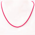 COLOURFUL ROLO CHAIN NECKLACE