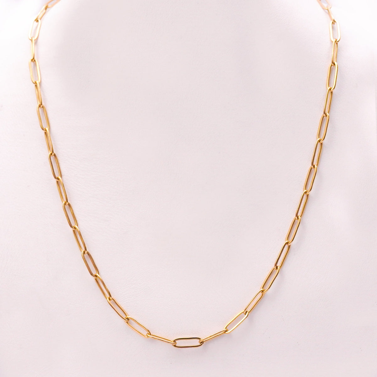 PAPERCLIP CHAIN NECKLACE